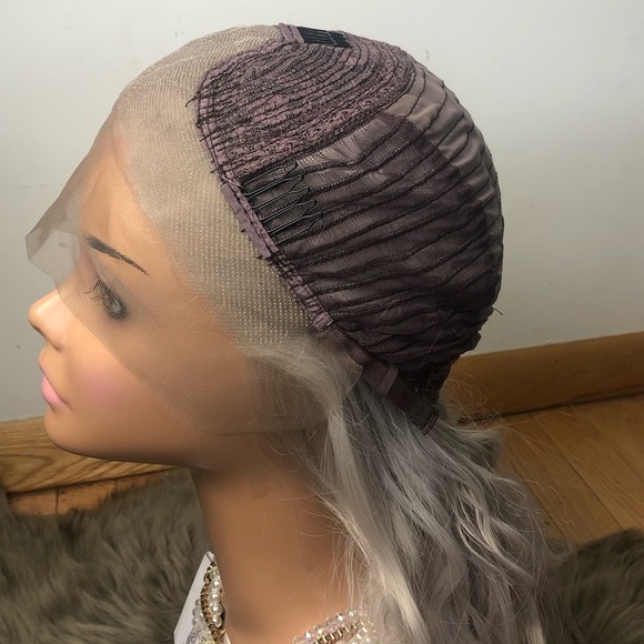 ?Yoshi 22”  BABY GREY LACE FRONT Wig * NWT*? main image 4